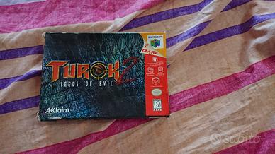 Turok 2 Nintendo 64 NTSC USA completo N64