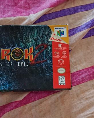 Turok 2 Nintendo 64 NTSC USA completo N64