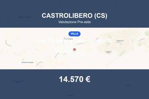 Immobile in asta di 857 m² a Castrolibero
