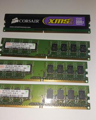 ram da 1gb nuove ,mai montate 1 ram Corsair 