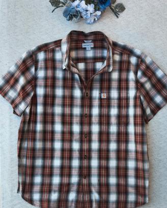 Camicia-Carhartt-Uomo-a quadri-TG XXL