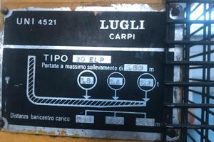 Muletto elettrico 25 ql