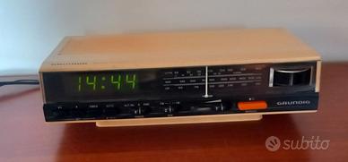 Radiosveglia Grundig, anni 80,  funzionante