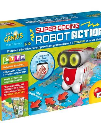 Lisciani super coding robot action 