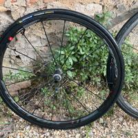 Ruote e cerchi fulcrum in carbonio