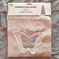 Grembiule da cucina nuovo con cartellino