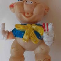 pupazzo vintage anni 60 ledraplast porcellino