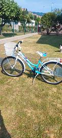 bici bambina in alluminio come nuova