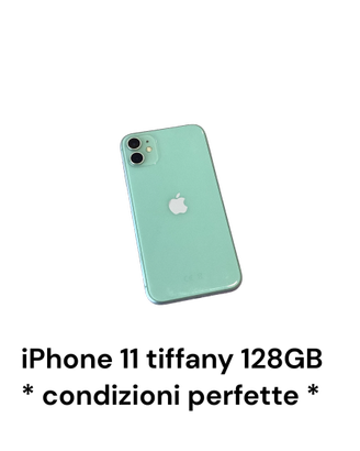 iPhone 11 verde acqua - 128 GB (perfetto)