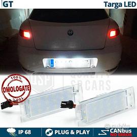 Luci Targa FULL LED Alfa Romeo GT Placche Canbus