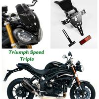 Triumph Speed Triple ricambi scarico portatarga