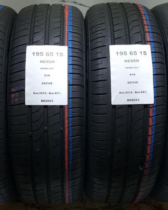4 GOMME 195 65 15 NEXEN BR2053