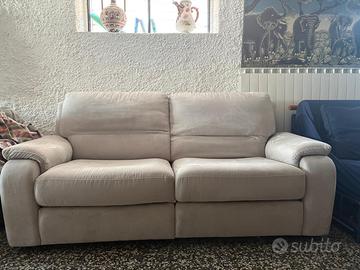 Divano Chateau D'Ax Relax 3 posti in alcantara