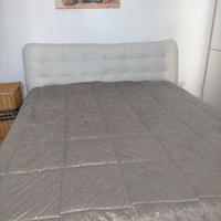 Letto contenitore in ecopelle seminuovo