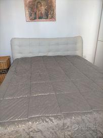 Letto contenitore in ecopelle seminuovo