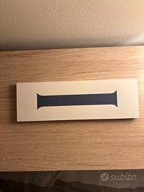 Apple Watch Cinturino Silicone Solo Loop Blu 46mm