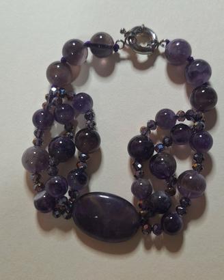 bracciale in ametista