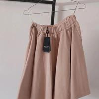 Gonna al ginocchio color cipria