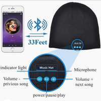 Cappello Bluetooth 5.0 stereo e vivavoce