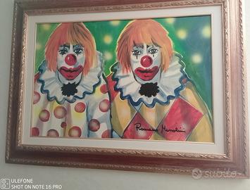 3 quadri  Romano Mussolini, da collezione.