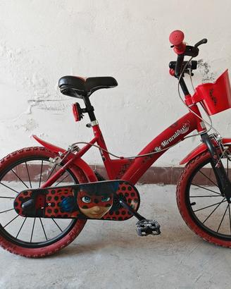 Bicicletta Bambina 16" Miraculous / Ladybug