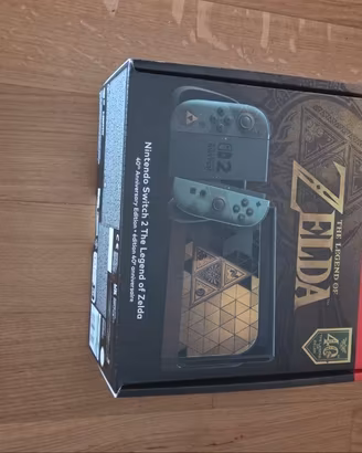 Nintendo Switch 2 The Legend of Zelda Edition 40th