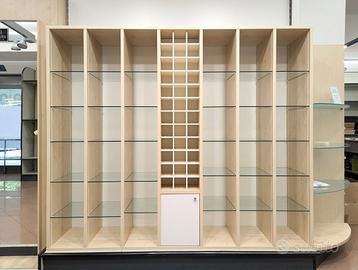 Mobile espositore ripiani in vetro - arredo