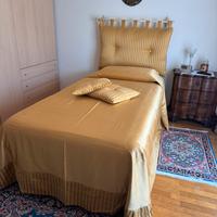 Copriletto, testata e 2 cuscini