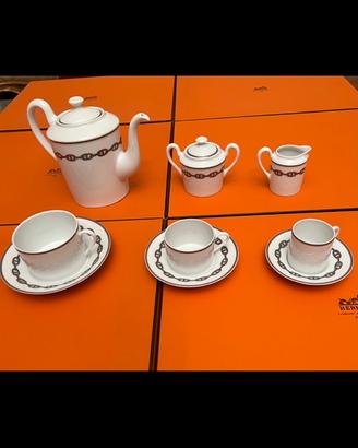 Servizio tè, caffe e latte Hermes Chaine d’Ancre