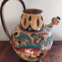 Vaso porcellana di Gualdo Tadino altezza 35 cm