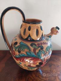 Vaso porcellana di Gualdo Tadino altezza 35 cm