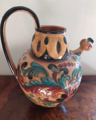 Vaso porcellana di Gualdo Tadino altezza 35 cm
