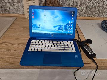 notebook serie hp stream blu