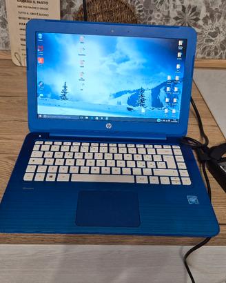 notebook serie hp stream blu