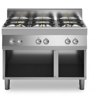 CUCINA 6 FUOCHI INDUSTRIALE