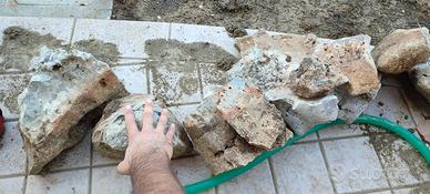 roccetta, sasso di travertino a spacco naturale