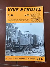 rivista treni voie étroite 61 scartamento ridotto
