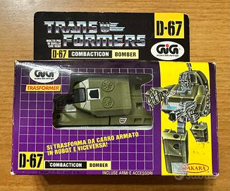 Trasformer combacticon Bomber D-67 GIG Takara