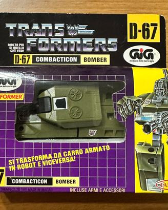 Trasformer combacticon Bomber D-67 GIG Takara