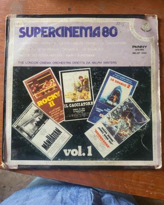 Disco vinile super cinema 80
