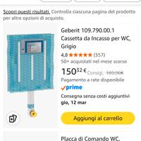 Geberit sigma 8 imballato