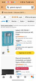 Geberit sigma 8 imballato