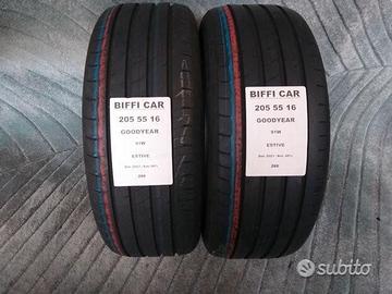 2 gomme 205 55 16 goodyear a266