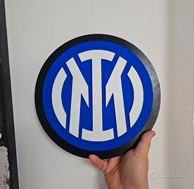 stemma squadra di calcio in legno