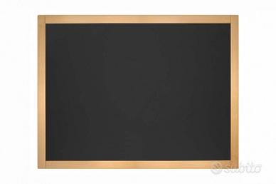 Lavagna con cornice in legno