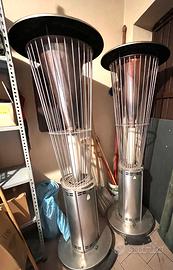 Coppia stufe a pellet da esterno Pyreco stove