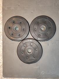 3 Dischi da 2,5kg