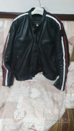 giubbotto in pelle moto 