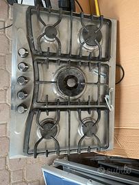 Piano cottura a gas,