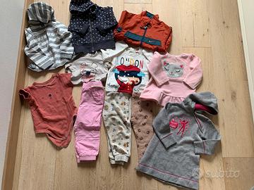 Set bimba primavera 18 mesi / 11 capi